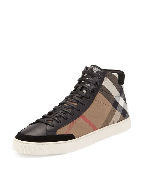 burberry mens formal shoes|burberry high top sneakers men's.